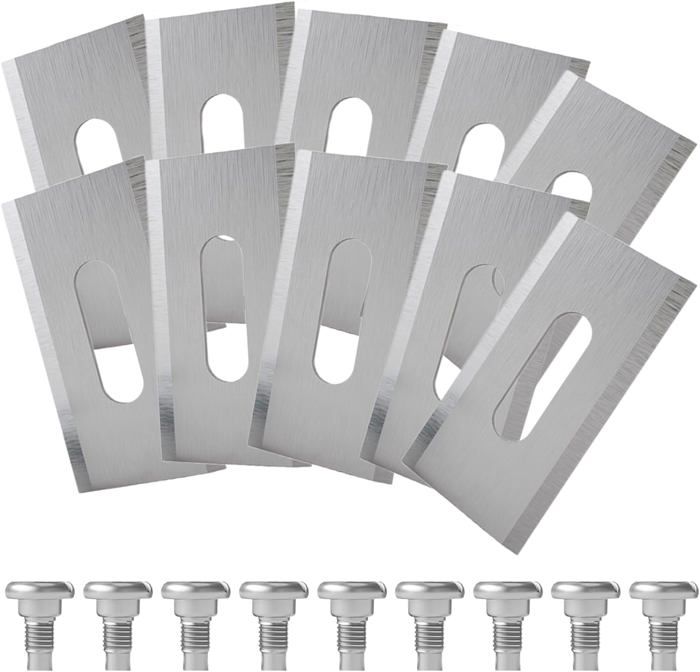 EOPUOZS 30pcs Lames Robot Tondeuse pour Worx Landroid, Lames de Rechange de Haute Qualité pour Tondeuses à Gazon avec Vis Correspondantes, Lames en Titane Compatibles avec Worx, LandXcape et Einhellzl EOPUOZS 30pcs Lames Robot Tondeuse pour Worx Landroid, Lames de Rechange de Haute Qualité pour Tondeuses à Gazon avec Vis Correspondantes, Lames en Titane Compatibles avec Worx, LandXcape et Einhellzl