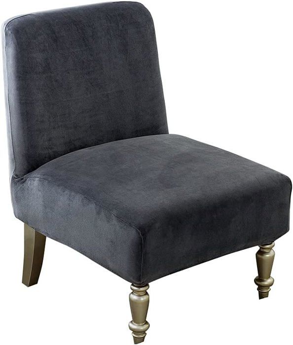 HOMECOVER Housses De Chaise Sans Accoudoirs 1 Pièces, Imprimé