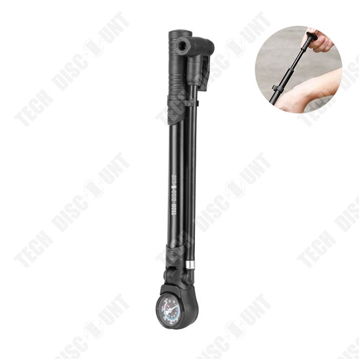 AOMIUN Pompe à Vélo Mini Pompe Haute Pression 100PSI Petite Pompe à