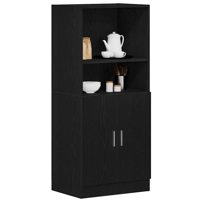 Lemon Armoire Multifonction de cuisine - VIDAXL - Armoire de cuisine noir 57x415x1315 cm - bois dingénierie CCL52641135