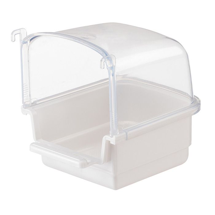 Meilleurs prix pour Ferplast RIO 1  Bain pour canaris petits oiseaux et oiseaux exotiques RIO 1  - 14 x 12 x h 13 cm - Coloris assortis