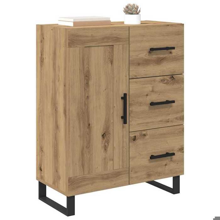 （SOLDES Janvier)Buffet Bas - Buffet de rangement/Buffet Salle à Manger - avec tiroir Chêne artisanal 695 x 34 x 90 cm 03_97372218