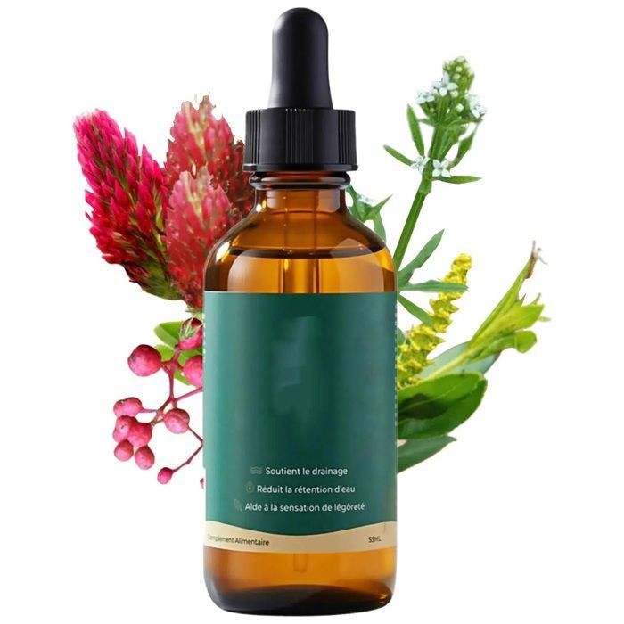 ACCESSOIRES BEAUTE - BIEN-ETRE 1PCS Drainant Lymphatique Goutte Mélanges à Base de Plantes Naturelles pour Femmes et Hommes