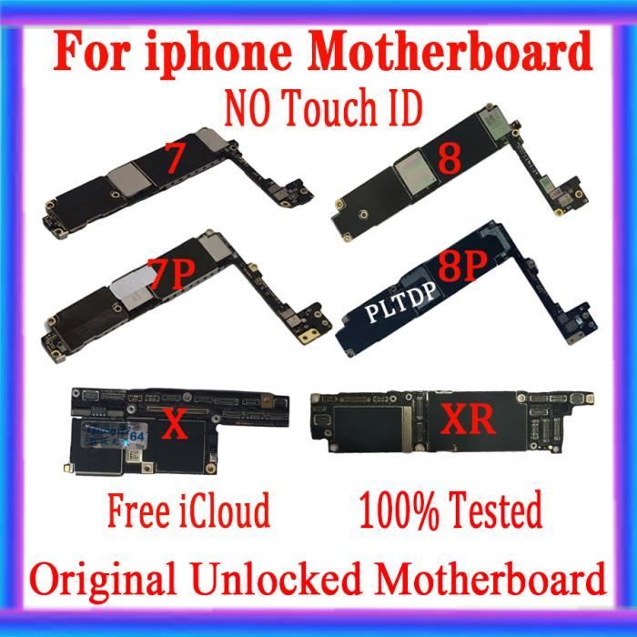 Lot De 7 Carte Mère iPhone 8 Bloquer iCloud - FR
