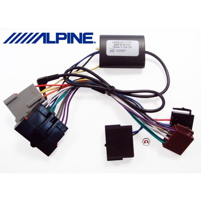 Adaptateur Volant Alpine APF-X309MB CAN-Bus Pour Mercedes - Compatible Classe A/B/C/E...