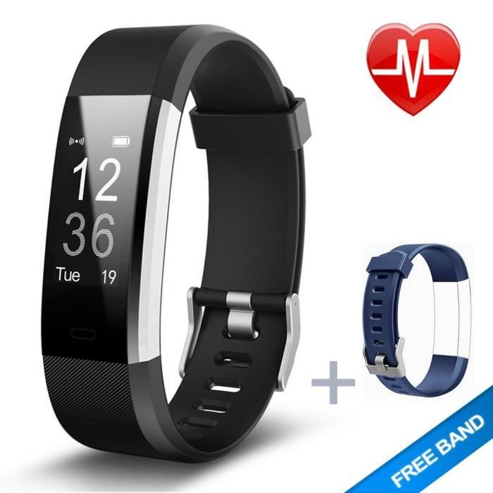Wahoo Fitness TICKR X Tracker d'activité avec cardiofréquencemètre et