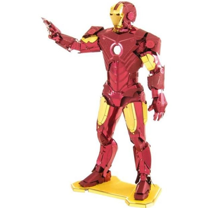 Maquette à Construire - METAL EARTH - Iron Man - 3D - Métal avec 3 feuilles  - Cdiscount Jeux - Jouets