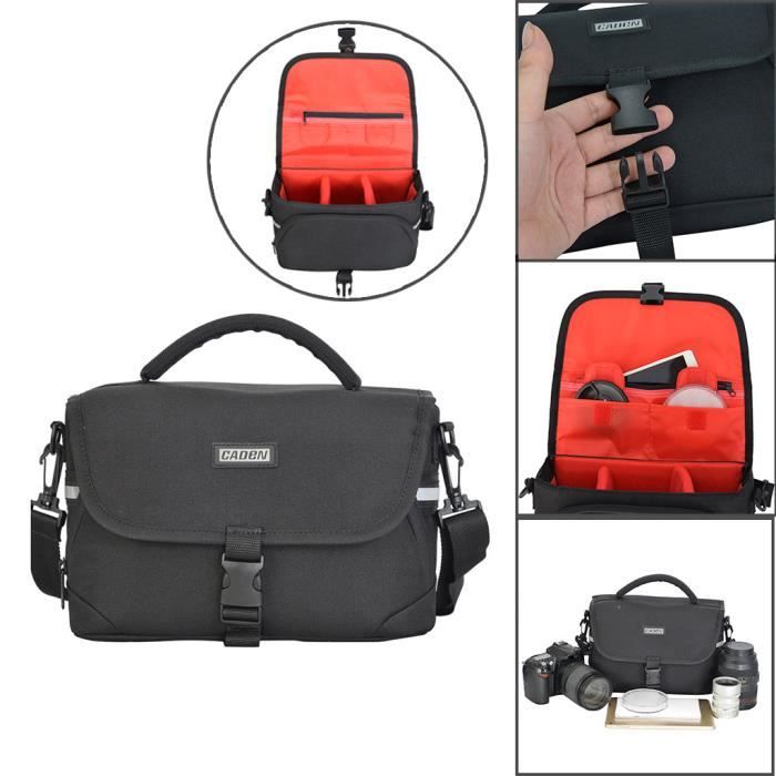 Etui Sac A Dos Pour Appareil Photo Etanche Pour Nikon Pour Canon Pour Sony Dslr Achat Vente Sac Photo Cdiscount