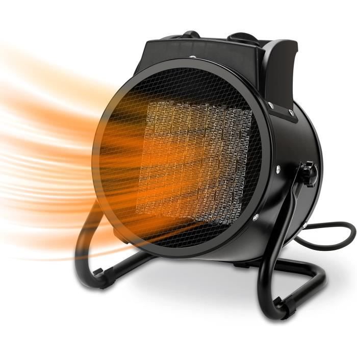 Chauffage D'appoint Au Quartz 800W QH-90D - 2 éléments, 2 Niveaux De Température - Marque Mediawave