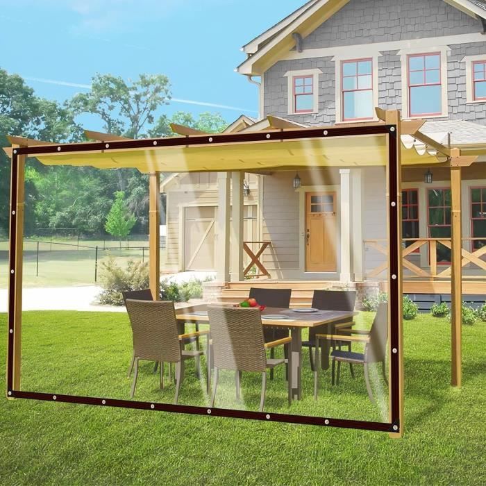 Film De Protection Pour Serre En PVC Transparent - Imperméable, Anti-UV, Résistant Au Froid - Pour Tomates, Plantes Et Jardinage