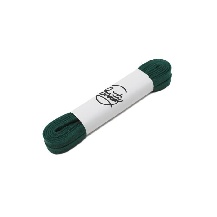 lacets vert foncé