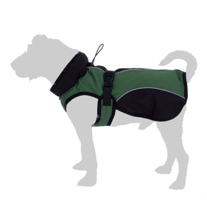 Manteau En Softshell Pour Chien Longueur Du Dos 62 Cm Environ Vert Cdiscount Manteau En Softshell Pour Chien Longueur Du Dos 62 Cm Environ Vert Cdiscount