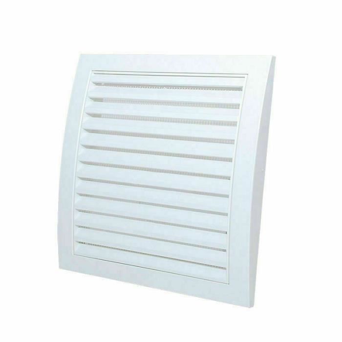 Grille D'aération Blanche De 300 Mm X 300 Mm - Grilles De Reprise D'air