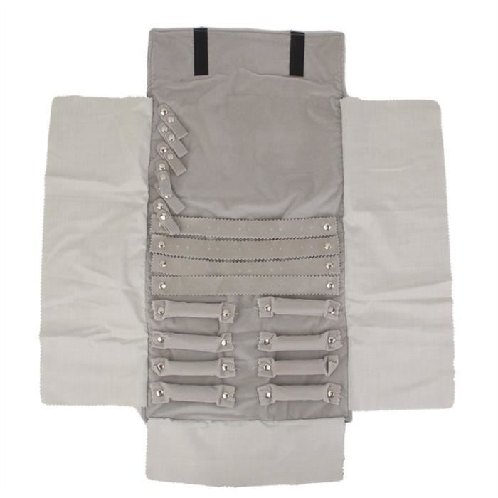 Luxury Velvet But Bijoux Rouleau Sac Sac De Rangement Boucles D
