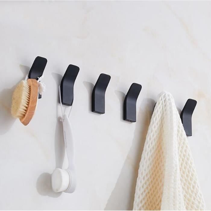 Camio Lot De 100 Patere Crochet Mural Porte Manteau Salle De Bain