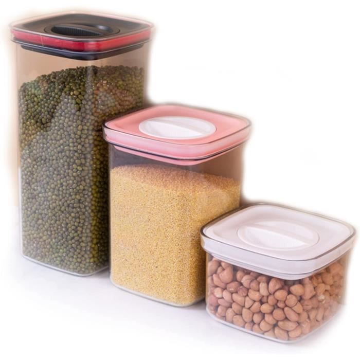 Boîtes De Conservation Sous Vide, Bocaux Hermétiques Avec Couvercle