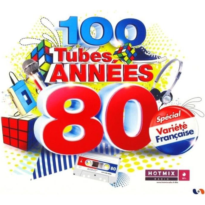 Les Meilleures Chansons Des Années 80 100 TUBES ANNEES 80 SPECIAL VARIETE FRANCAISE - Achat CD cd compilation