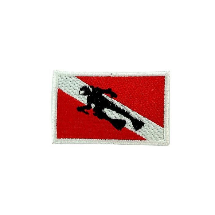Courage Montagne Scène Patch Nature Badge Brodé à Repasser
