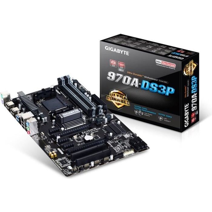 Carte Mere Gigabyte Ga 970a Ds3p Amd Am3 Fx Processors Sata 6gb S Pci Express Prix Pas Cher Cdiscount