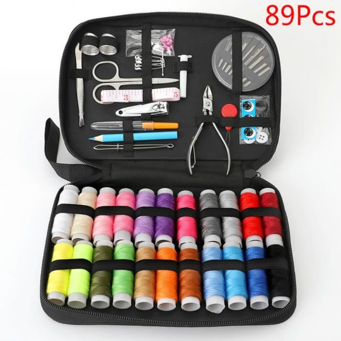 Outils De Couture, Kit Couture Complet Avec Boîte, Premium Couture Accessoires, Kit De Couture Complet Professionnel -89Pcs