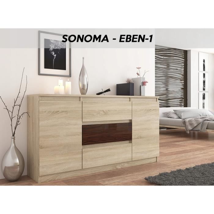 Albi S1 Commode Contemporaine Meuble Rangement Buffet Chambre