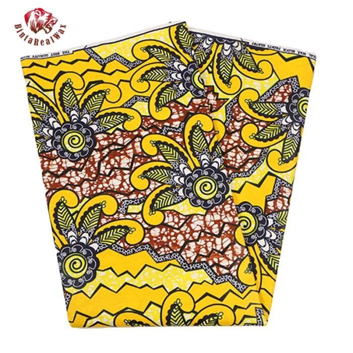 Tissu Wax Africain Ankara - Coton 100% - 115 Cm De Large - Vendu Au Mètre/yard