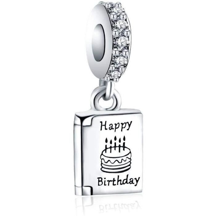 Yoin Authentique 925 Joyeux Anniversaire Gateau De Livre Livre Pendentif Perles Fit Charms Bracelets Bijoux Bijoux 091 1956 Achat Vente Boucle D Oreille Yoin Authentique 925 Jo Soldes Sur Cdiscount Des Le Janvier