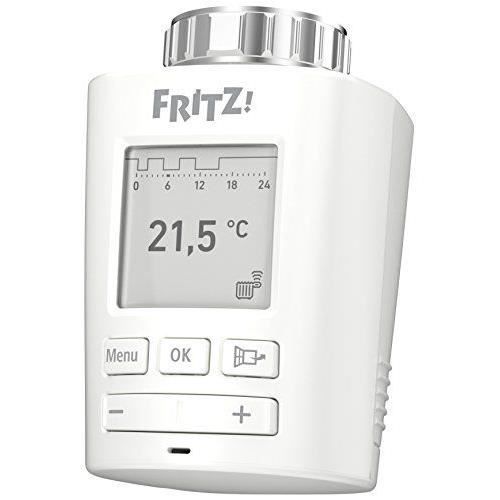 AVM Fritz. Dect 301-nbsp(Thermostat intelligent pour le réseau domestique, pour tous types de valve pour radiateur et