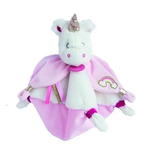 BABY NAT' Poupi et poussières d'étoiles - Doudou Licorne Poussière d'Etoiles