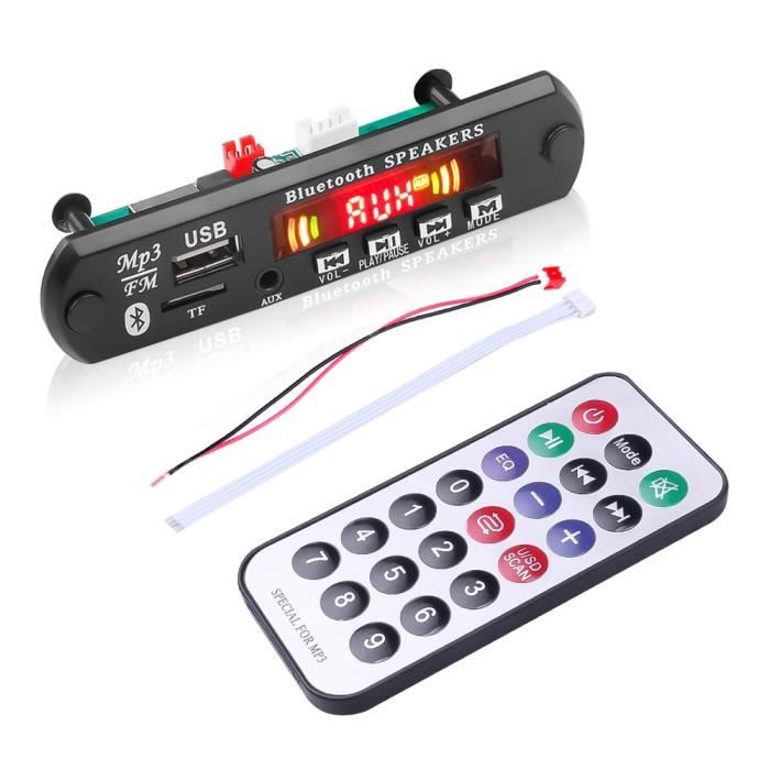 Scheda Decoder Mp3 VIRE con Grande IC, Radio FM, USB, Scheda TF, Modulo Lettore Audio Bluetooth Mp3 Scheda Decoder Mp3 VIRE con Grande IC, Radio FM, USB, Scheda TF, Modulo Lettore Audio Bluetooth Mp3