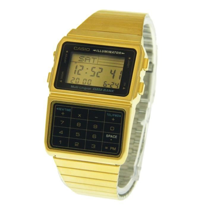 casio noir et or