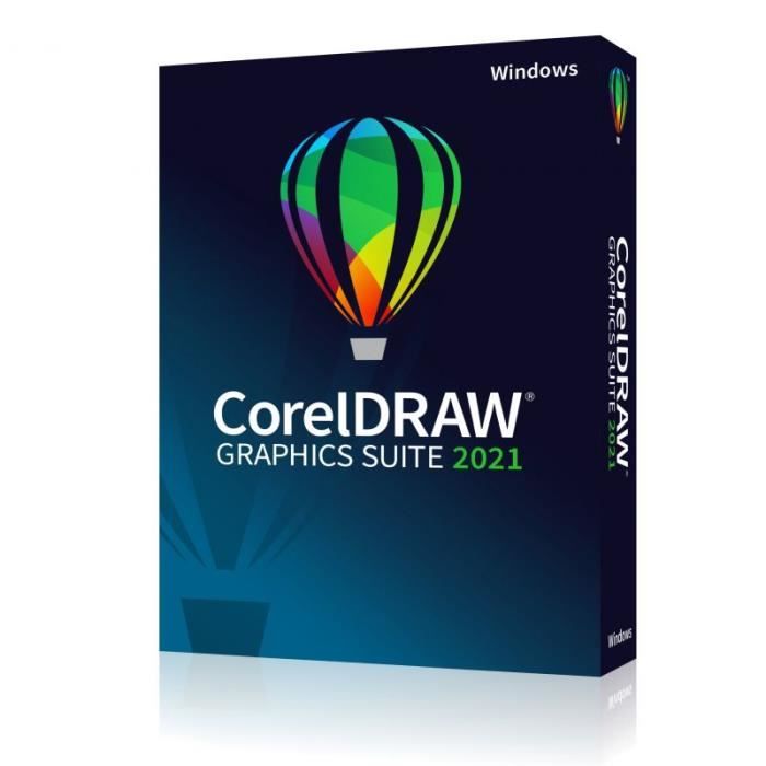 COREL DRAW Graphics Suite 2021/FR/NL/Wind - CDGS2021FRNLDP
