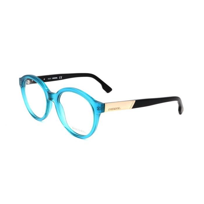 Lunettes de vue Diesel DL5091 -93 Turquoise transparent - Noir