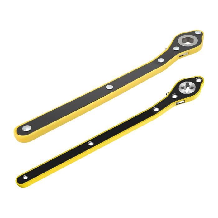 Clé à Cliquet Double Ended Proto J1193-A, Tailles 1/2 X 9/16 Pouce, 6 Points, Longueur 6-3/4, Fabrication US, état Neuf De Stock