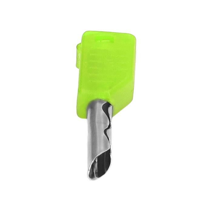 Fiches Banane 4mm Lot De 12 (6 Rouge + 6 Noir) - 32A - Pour Câbles Haut-parleur, Ampli, Chaîne Stéréo - Connexion Rapide Sans Soudure