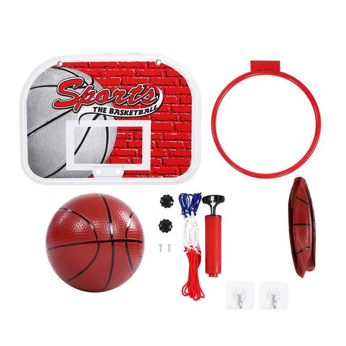 Kit Basket-ball Gonflable Avec Support Tête - Jeu Piscine Et Extérieur Pour Enfants