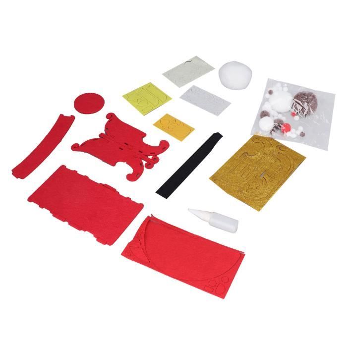 Fdit kit de fabrication de traîneau du Père Noël Traîneau de Noël