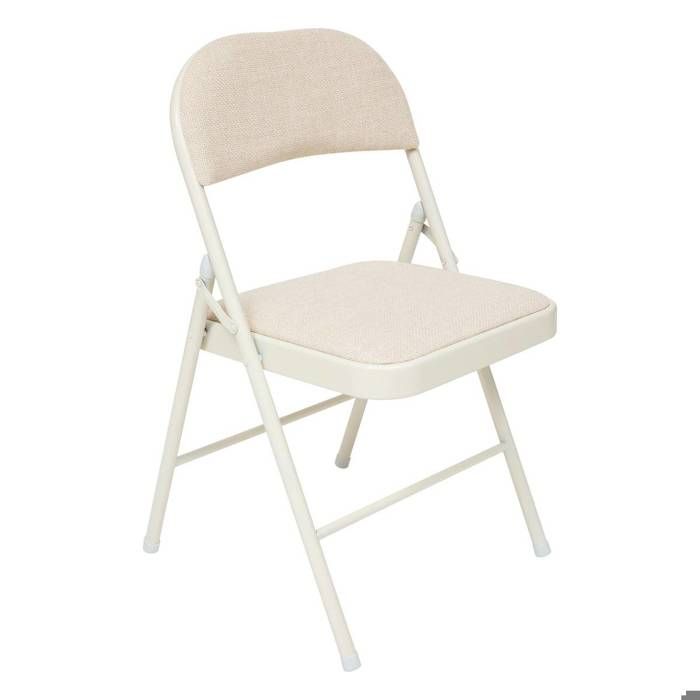 Chaise Flexy Plus en tissu chiné beige - 5five Chaise Flexy Plus en tissu chiné beige - 5five