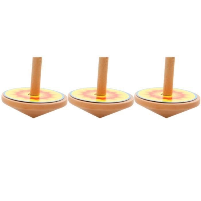 Nouveau Toupie En Bois Classique Jouet Enfants Enfants Jouets Éducatifs