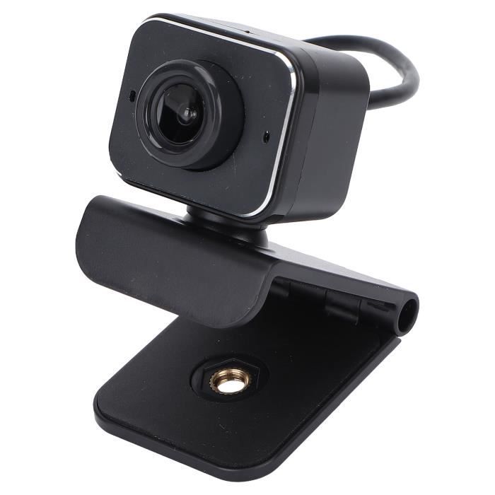Garosa Webcam USB Caméra d'ordinateur 1080P HD Objectif rotatif réglable à mise au point automatique à quatre couches Microphone