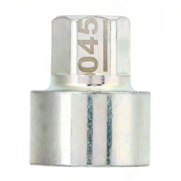 Ecrou Antivol Bmw Écrou De Verrouillage De Roue 32/16 ABSOPRO Pour BMW - Clé De Démontage Antivol Argentée Accessoire Roue Antivol Ecrou Antivol Bmw Écrou De Verrouillage De Roue 32/16 ABSOPRO Pour BMW - Clé De Démontage Antivol Argentée Accessoire Roue Antivol