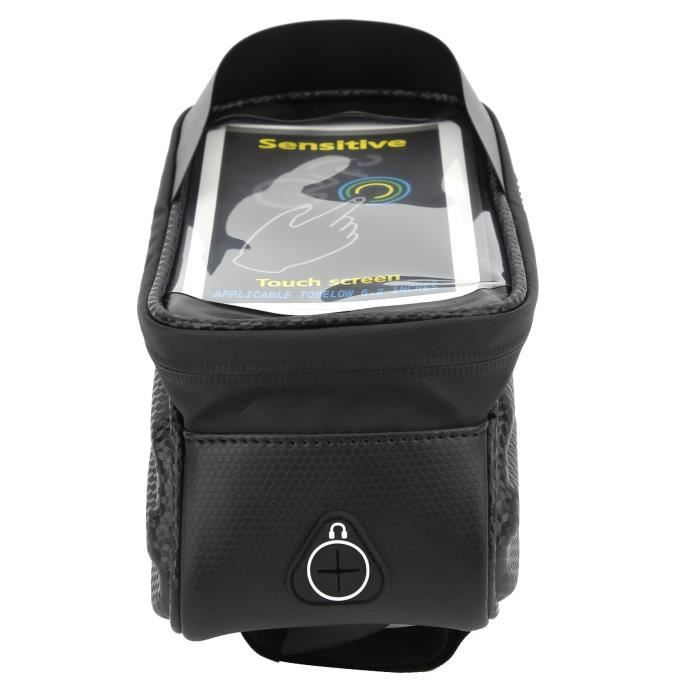 Sac à Cadre Avant ENGWE Noir - Coque Rigide, Pour Vélo, Neuf