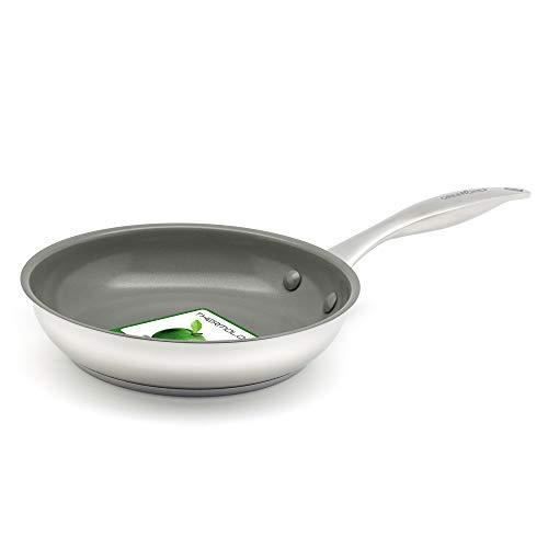 Set 3 Poêles Backen 20-24-26cm - Induction - Anti-adhésif Pierre - Poignée Amovible