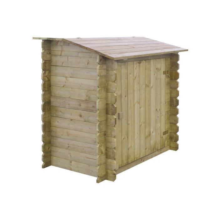 Coffre de filtration - HABITAT ET JARDIN - 120 x 89 x 113 cm - Pin - 55 kg