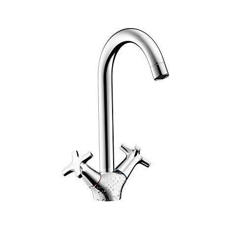 Robinet De Lavabo Hansgrohe MySport Chromé - Design Rétro, Bec Rotatif, Livré Avec Flexibles - 6