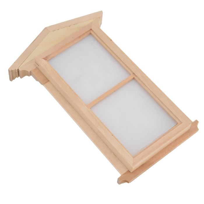 Porte Miniature 1:12 En Bois Vintage – Accessoire Maison De Poupée DIY, Jouet Éducatif & Décoratif