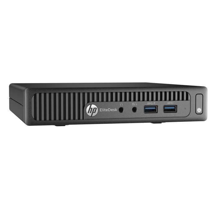 HP EliteDesk Ordinateur de bureau EliteDesk 705 Mini G2 (ENERGY STAR) 16 GHz AMD A A6-8500B 4 Go 500 Go Windows 10 Pro