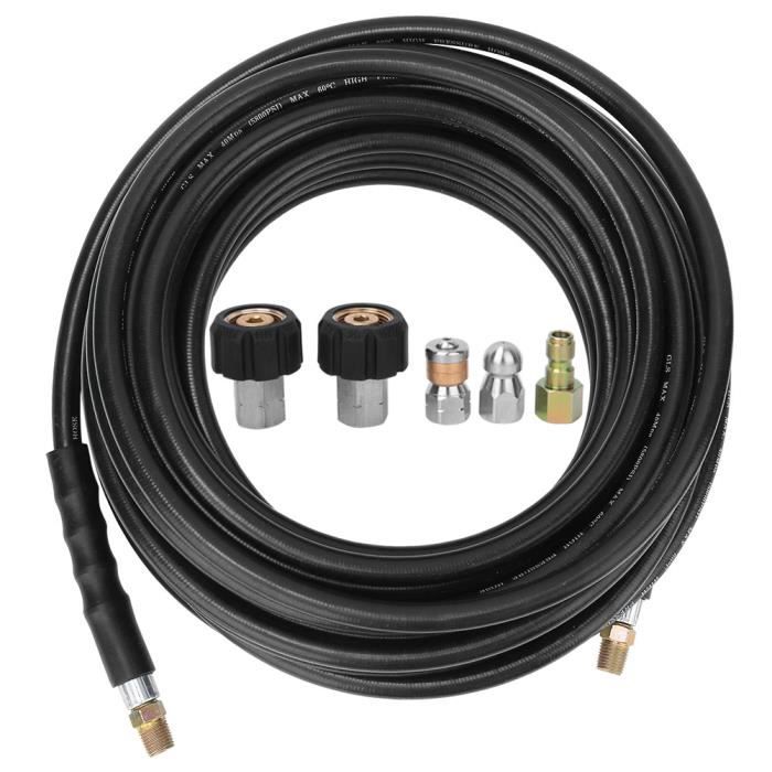 Kit De Rinçage Châssis Voiture - 2 Buses Rotatives 360° - Nettoyage Haute Pression Zones Cachées - Pour SUV, Camions - 8