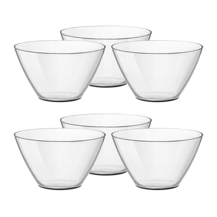 BESTonZON Verres à Vin En Verre - Refroidisseur De Caviar