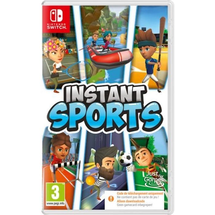 Instant Sport NINTENDO SWITCH Code de téléchargement Maniable et rejouable - vue 5